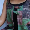 PATCHWORK SLEEVELESS JACKET - Image 2