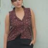 IKAT CROP SHIRT